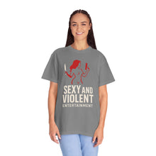 Load image into Gallery viewer, Sexy and Violent Entertainment T-Shirt - Unisex Tee