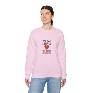 Christian John 3:16 Crewneck Sweatshirt