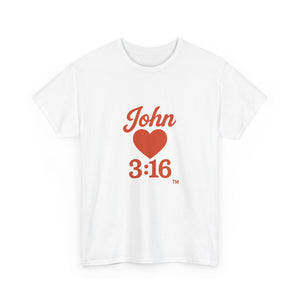 Christian Unisex Tee - John 3:16 T-Shirt Share Your Faith