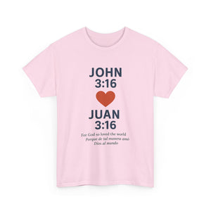 Faith-Inspired Unisex Cotton Tee, Perfect for Religious Celebrations, Gifts, Everyday Wear, Spiritual Connection, Bible Verse