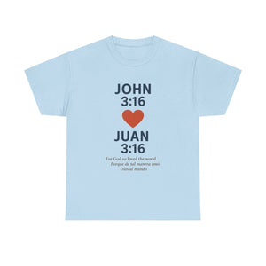 Faith-Inspired Unisex Cotton Tee, Perfect for Religious Celebrations, Gifts, Everyday Wear, Spiritual Connection, Bible Verse