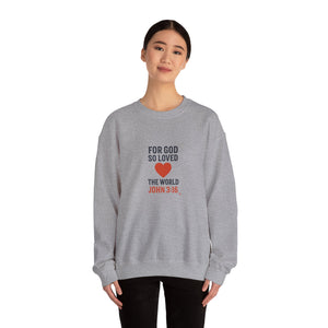 Christian John 3:16 Crewneck Sweatshirt