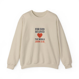 Christian John 3:16 Crewneck Sweatshirt