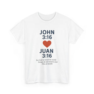 Faith-Inspired Unisex Cotton Tee, Perfect for Religious Celebrations, Gifts, Everyday Wear, Spiritual Connection, Bible Verse