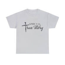 Load image into Gallery viewer, John 3:16 Logo 5 Unisex Heavy Cotton Tee