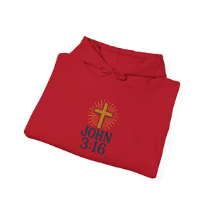 Christian Hoodie - John 3:16 Unisex Hoodie