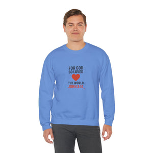 Christian John 3:16 Crewneck Sweatshirt