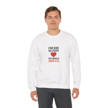 Load image into Gallery viewer, Christian John 3:16 Crewneck Sweatshirt