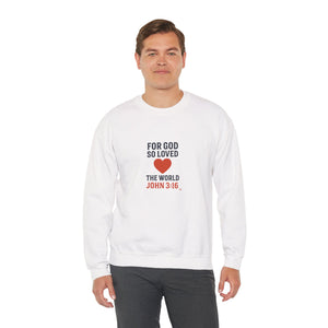 Christian John 3:16 Crewneck Sweatshirt
