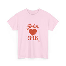 Load image into Gallery viewer, Christian Unisex Tee - John 3:16 T-Shirt Share Your Faith