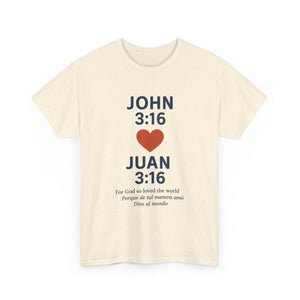 Faith-Inspired Unisex Cotton Tee, Perfect for Religious Celebrations, Gifts, Everyday Wear, Spiritual Connection, Bible Verse