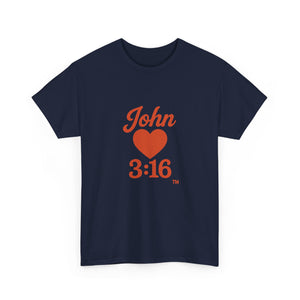 Christian Unisex Tee - John 3:16 T-Shirt Share Your Faith