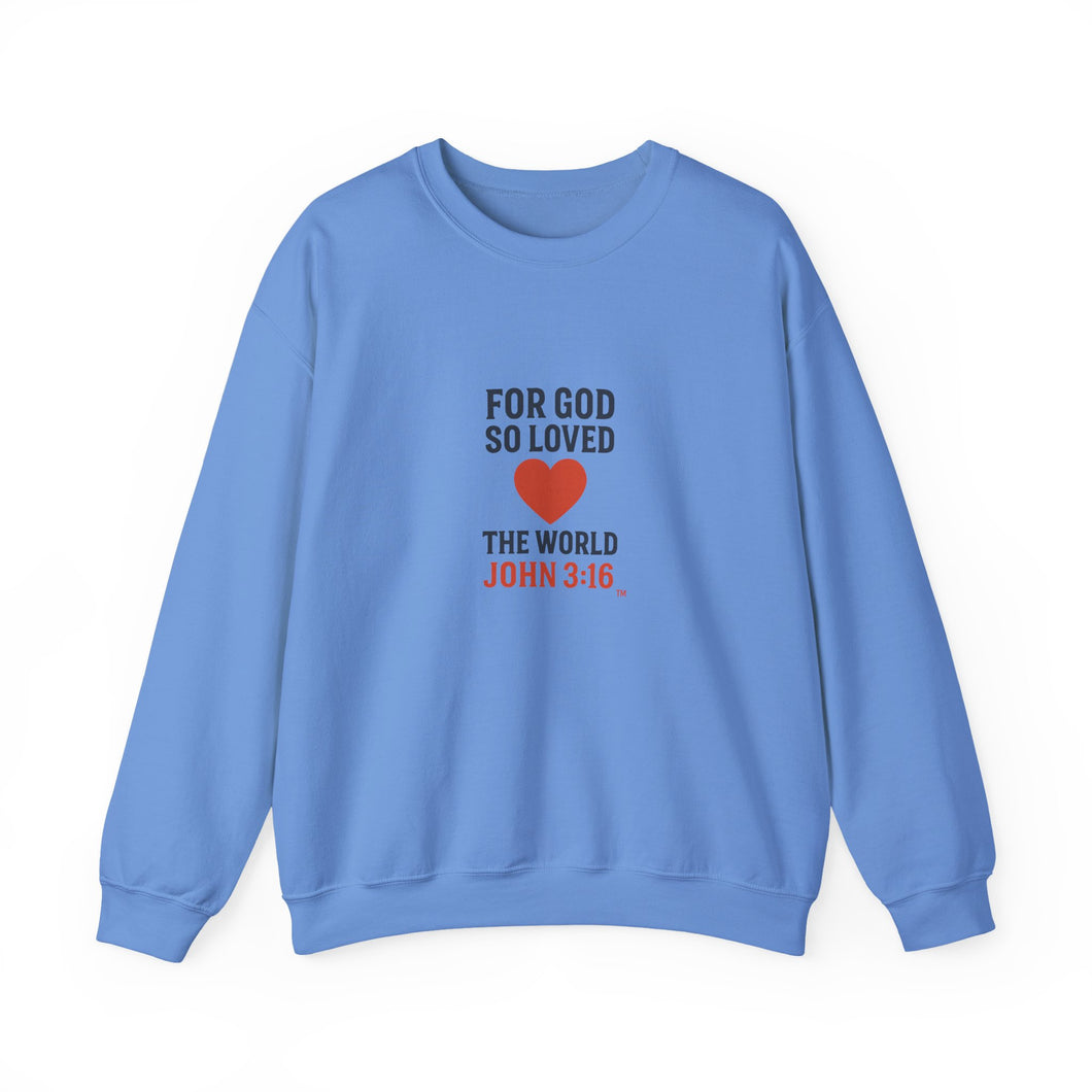 Christian John 3:16 Crewneck Sweatshirt