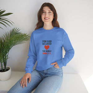 Christian John 3:16 Crewneck Sweatshirt