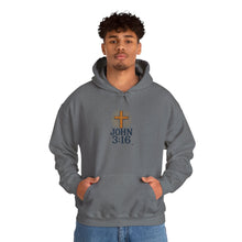 Load image into Gallery viewer, Christian Hoodie - John 3:16 Unisex Hoodie