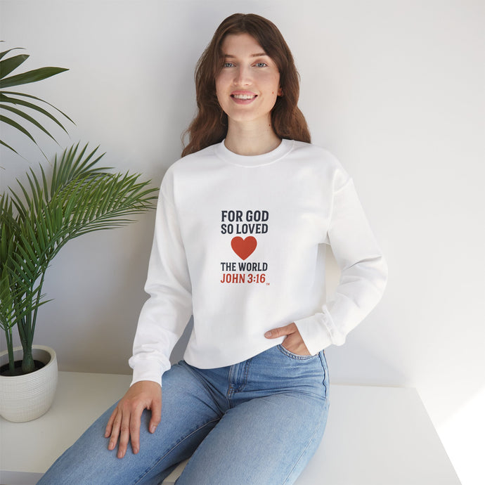 Christian John 3:16 Crewneck Sweatshirt