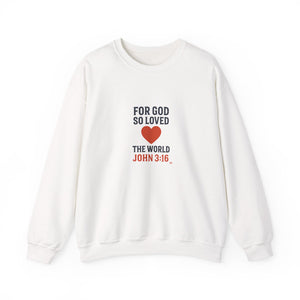 Christian John 3:16 Crewneck Sweatshirt