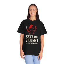 Load image into Gallery viewer, Sexy and Violent Entertainment T-Shirt - Unisex Tee