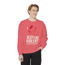 Load image into Gallery viewer, Sexy and Violent Entertainment Sweatshirt - Unisex Pullover
