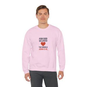 Christian John 3:16 Crewneck Sweatshirt