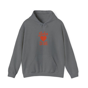 Faith-Inspired Unisex Hoodie with John 3:16 Design, Cozy Christian Apparel, Gift for Believers, Church Outing, Religious Fashion