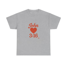 Load image into Gallery viewer, Christian Unisex Tee - John 3:16 T-Shirt Share Your Faith