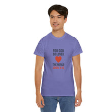 Load image into Gallery viewer, God&#39;s Love John 3:16 T-Shirt Faith-Based Apparel