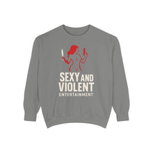 Load image into Gallery viewer, Sexy and Violent Entertainment Sweatshirt - Unisex Pullover