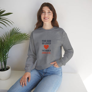 Christian John 3:16 Crewneck Sweatshirt