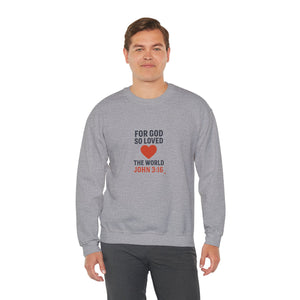 Christian John 3:16 Crewneck Sweatshirt