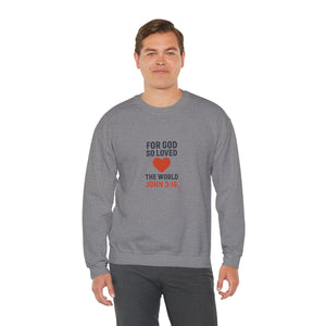 Christian John 3:16 Crewneck Sweatshirt