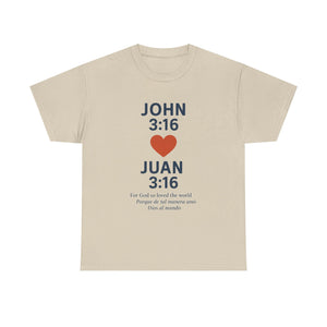 Faith-Inspired Unisex Cotton Tee, Perfect for Religious Celebrations, Gifts, Everyday Wear, Spiritual Connection, Bible Verse