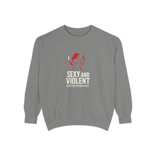 Load image into Gallery viewer, Sexy and Violent Entertainment Sweatshirt - Unisex Pullover