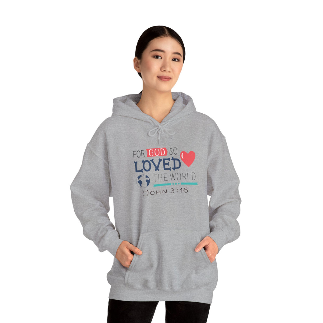 John 3:16 Unisex™ Hooded Sweatshirt