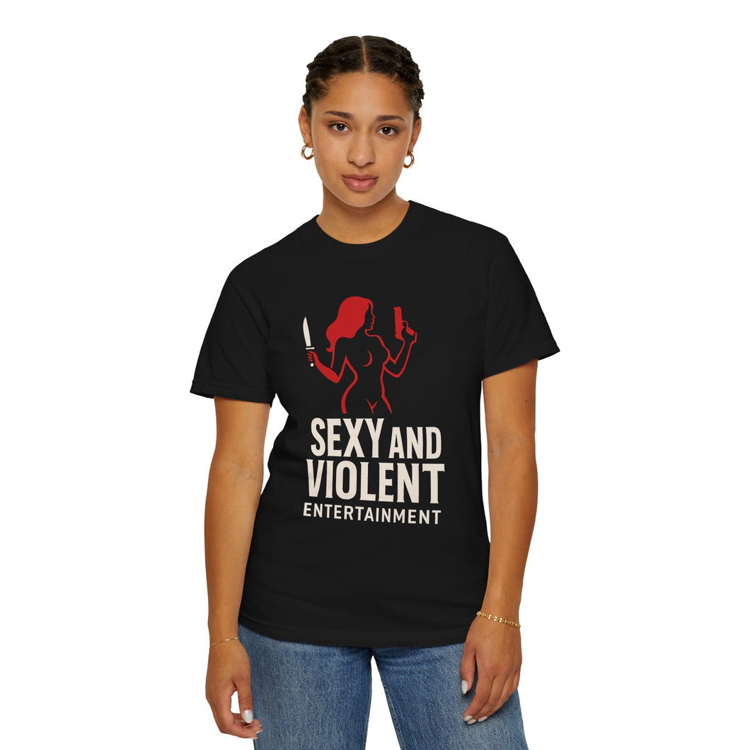 Sexy and Violent Entertainment T-Shirt - Unisex Tee