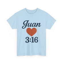 Load image into Gallery viewer, Heartfelt Unisex Tee, Casual Wear, Gift for Him, Christian Apparel, Valentine&#39;s Day T-Shirt, Faith-Based Fashion