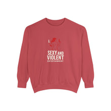Load image into Gallery viewer, Sexy and Violent Entertainment Sweatshirt - Unisex Pullover