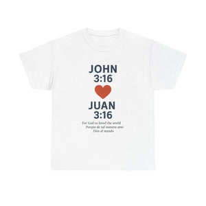 Faith-Inspired Unisex Cotton Tee, Perfect for Religious Celebrations, Gifts, Everyday Wear, Spiritual Connection, Bible Verse