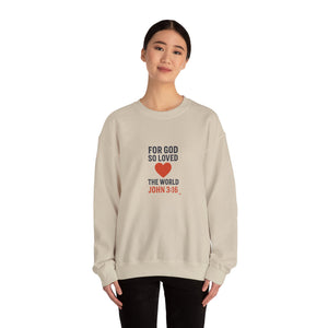 Christian John 3:16 Crewneck Sweatshirt