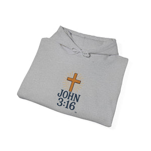 Christian Hoodie - John 3:16 Unisex Hoodie