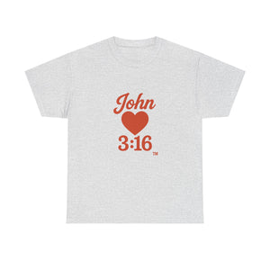 Christian Unisex Tee - John 3:16 T-Shirt Share Your Faith