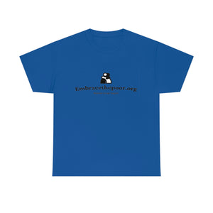 Embracethepoor.org BGR B&W 1A Unisex Heavy Cotton Tee™