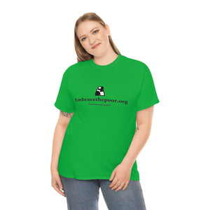 Embracethepoor.org BGR B&W 1A Unisex Heavy Cotton Tee™