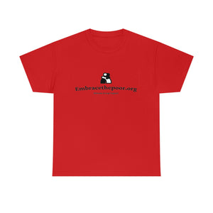 Embracethepoor.org BGR B&W 1A Unisex Heavy Cotton Tee™