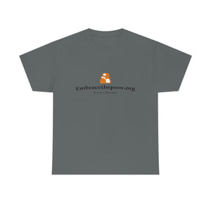 Embracethepoor.org BGR WHITE 1A Unisex Heavy Cotton Tee™