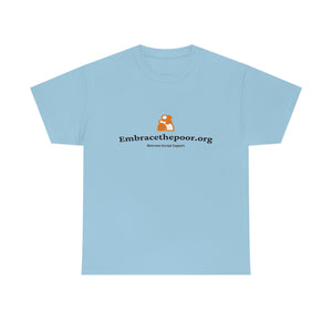 Embracethepoor.org BGR WHITE 1A Unisex Heavy Cotton Tee™