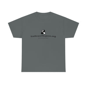 Embracethepoor.org BGR B&W 1A Unisex Heavy Cotton Tee™