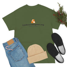 Load image into Gallery viewer, Embracethepoor.org BGR WHITE 1A Unisex Heavy Cotton Tee™