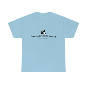 Embracethepoor.org BGR B&W 1A Unisex Heavy Cotton Tee™