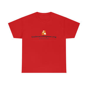 Embracethepoor.org BGR WHITE 1A Unisex Heavy Cotton Tee™